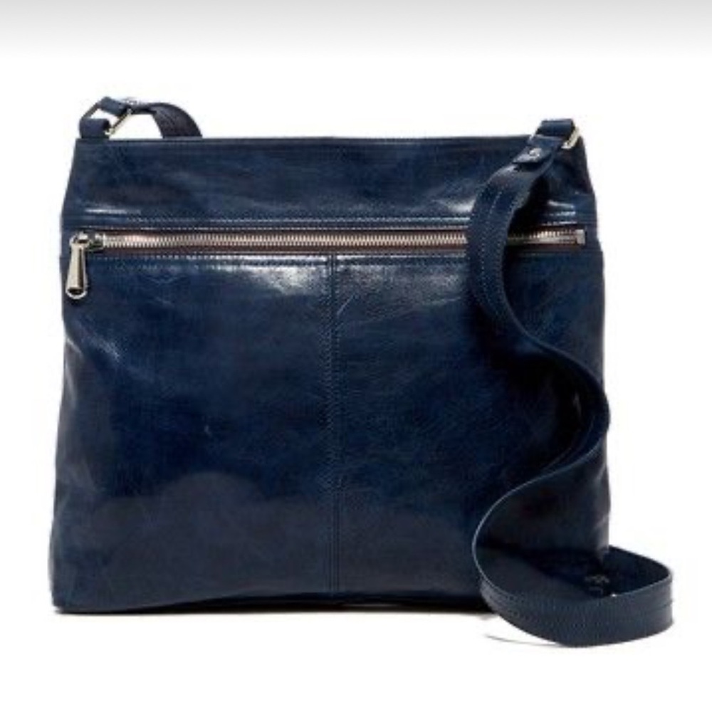 HOBO - Lorna in “Royal” in Royal. Navy Blue Leather Crossbody Bag.